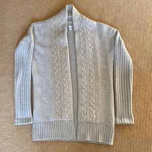 Autumn Cashmere grey cardigan